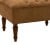 Σκαμπό Λουί Σέζ με λούστρο και ύφασμα βελούδο αλέκιαστο αδιάβροχο σε μπέζ σκούρο χρώμα ΜΚ-8746-STOOL ΜΚ-8746 