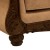 Καναπές διθέσιος χειροποίητος σε ξύλο μασίφ καρυδιάς μπέζ αλέκιαστο και αδιάβροχο βελούδο καπιτονέ RIS-8754-SOFA RIS-8754 