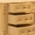 Τουαλέτα κρεβατοκάμαρας Λουί Κένζ μπέζ με φύλλο χρυσού και λάκα RIS-15004-BOUDOIR RIS-15004 