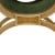 Ανάκλιντρο Μπαρόκ με φύλλο χρυσού και πράσινο αλέκιαστο-αδιάβροχο βελούδο ύφασμα RIS-8764-DAYBED RIS-8764 