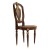 Καρέκλα τραπεζαρίας με λούστρο μπρούτζινες διακοσμήσεις και ψάθα RIS-5212-CHAIR RIS-5212 