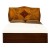 Κρεβάτι χειροποίητο μαρκετερί με φυσικό καπλαμά μασίφ καρυδιά σε στυλ Γαλλικό Art Deco RIS-0001-BED RIS-0001 
