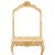 Σέτ Κονσόλα με Καθρέφτη με λάκα μπέζ πατίνα off white φύλλο χρυσού και μάρμαρο RIS-7239-CONSOLE & MIRROR RIS-7239 