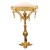 Επιτραπέζιο φωτιστικό απο μπρούτζο με φύλλο χρυσού και λευκή πορσελάνη στο καπέλο RIS-13358-TABLE LAMP RIS-13358 