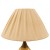 Επιτραπέζιο φωτιστικό απο μπρούτζο χρυσό και μεταξωτό καπέλο off white RIS-13359-TABLE LAMP RIS-13359 