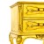 Μπαρόκ Κρεβατοκάμαρα Σετ με Στρογγυλό Κρεβάτι + φύλλο χρυσού X-20-French Bed X-11044 