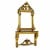 Μπαρόκ Σκαλιστή Κονσόλα με φύλλο χρυσού Χ-7083-Z77083 