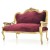 Κλασικό Σαλόνι Χρυσό - Μπορντό - X-9035-French style Living Room Set L8-9035 